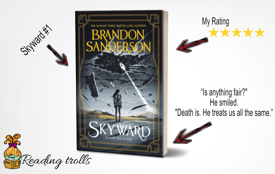 You are currently viewing “Skyward” by Brandon Sanderson Book Review