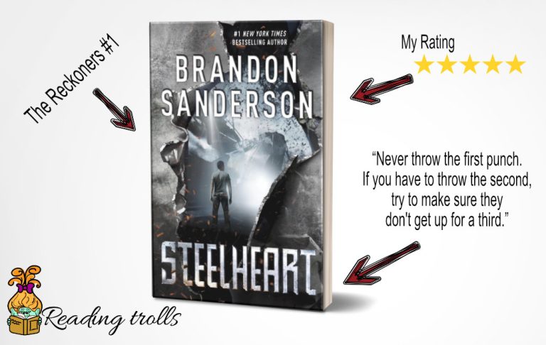 Read more about the article Steelheart by Brandon Sanderson Book Review