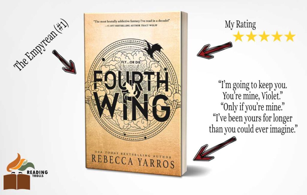 "Fourth Wing" by Rebecca Yarros  Book Review