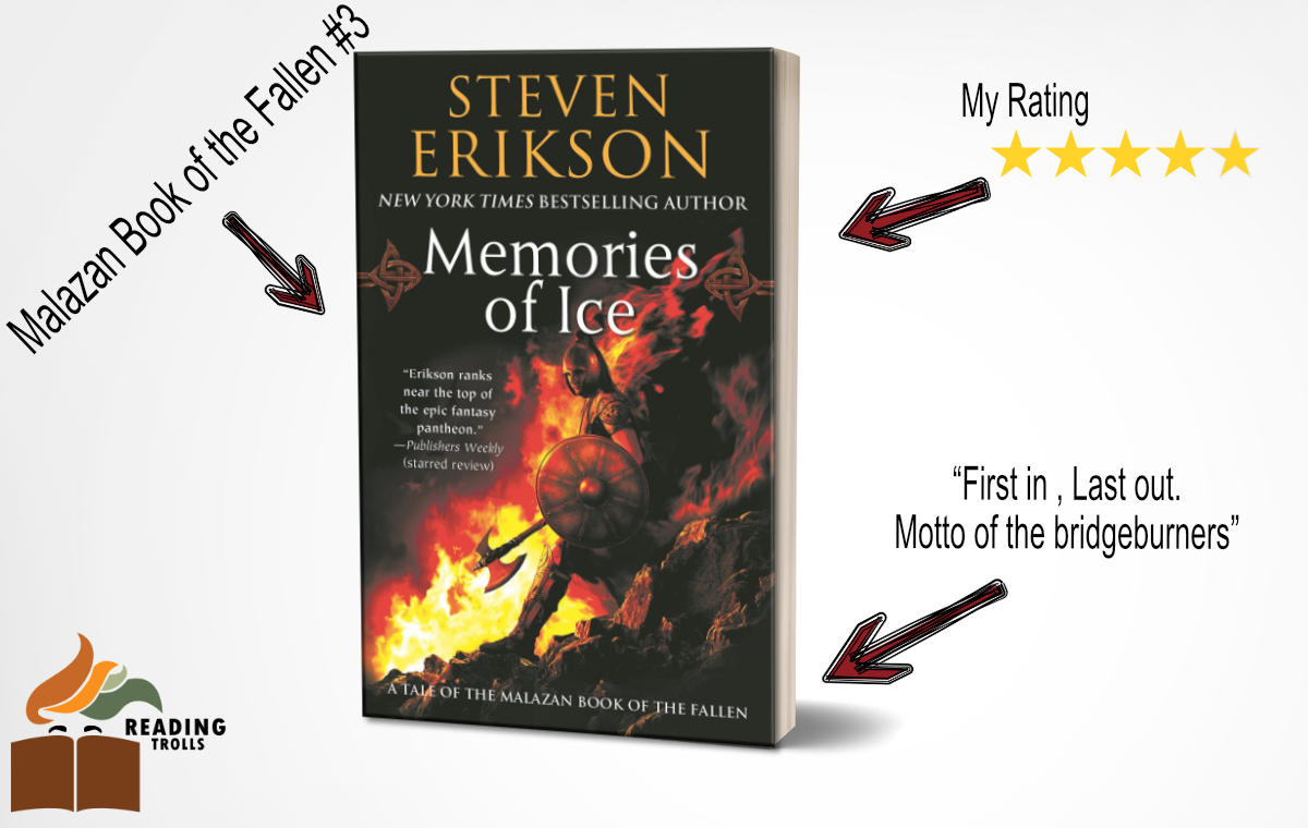 "Memories of Ice" by Steven Erikson Book Review