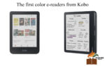 The first color e-readers from Kobo