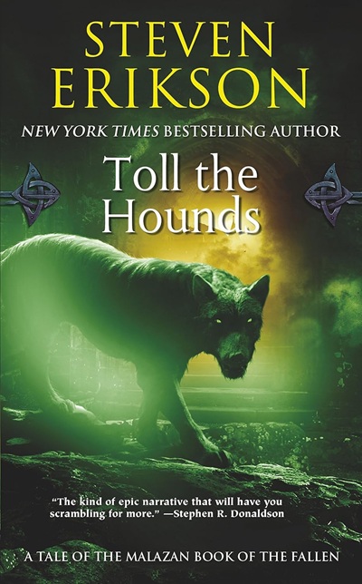 Book Cover: "Toll the Hounds" by Steven Erikson
